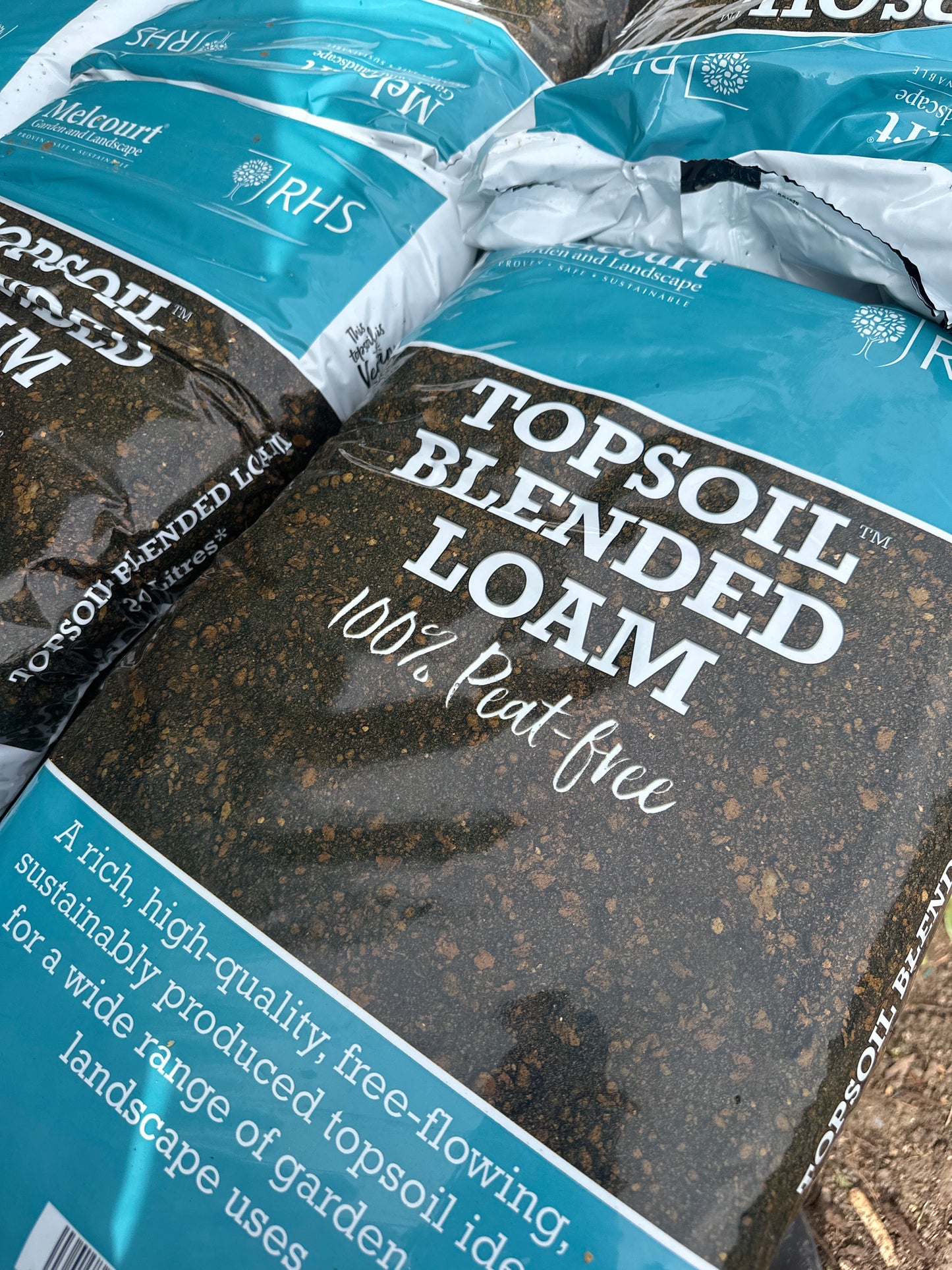 Melcourt Topsoil Blended Loam Peat Free 20Ltr