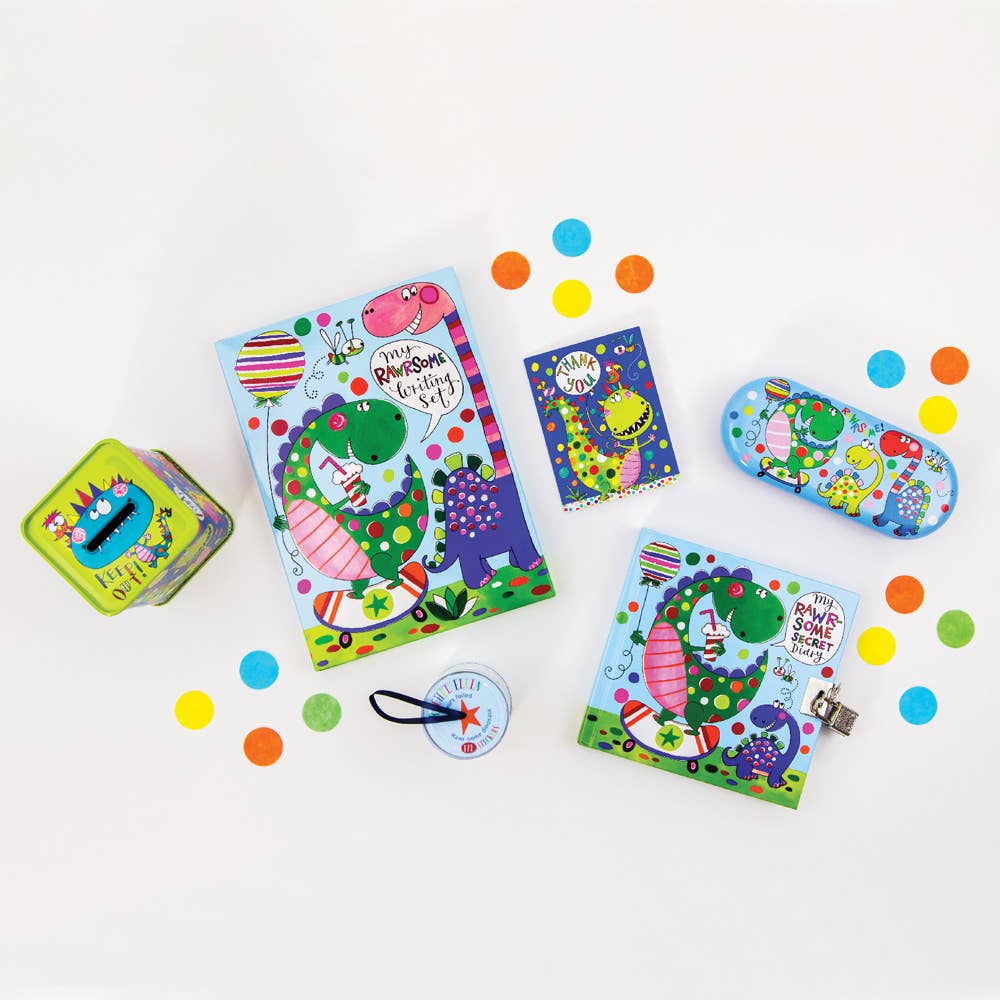 Rolls of Stickers -Rawr-Some Dinosaur