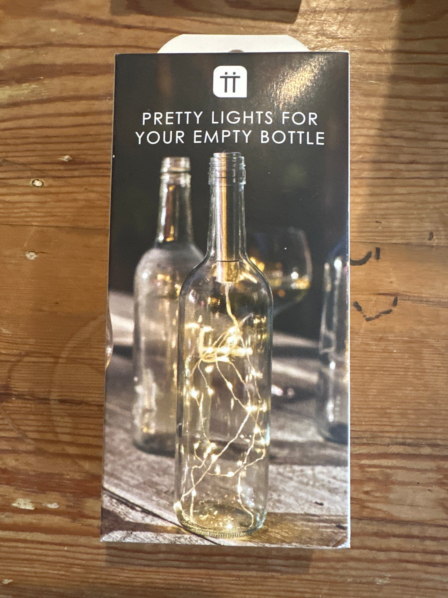TT Gold Bottle Lights 1M Indoor Battery