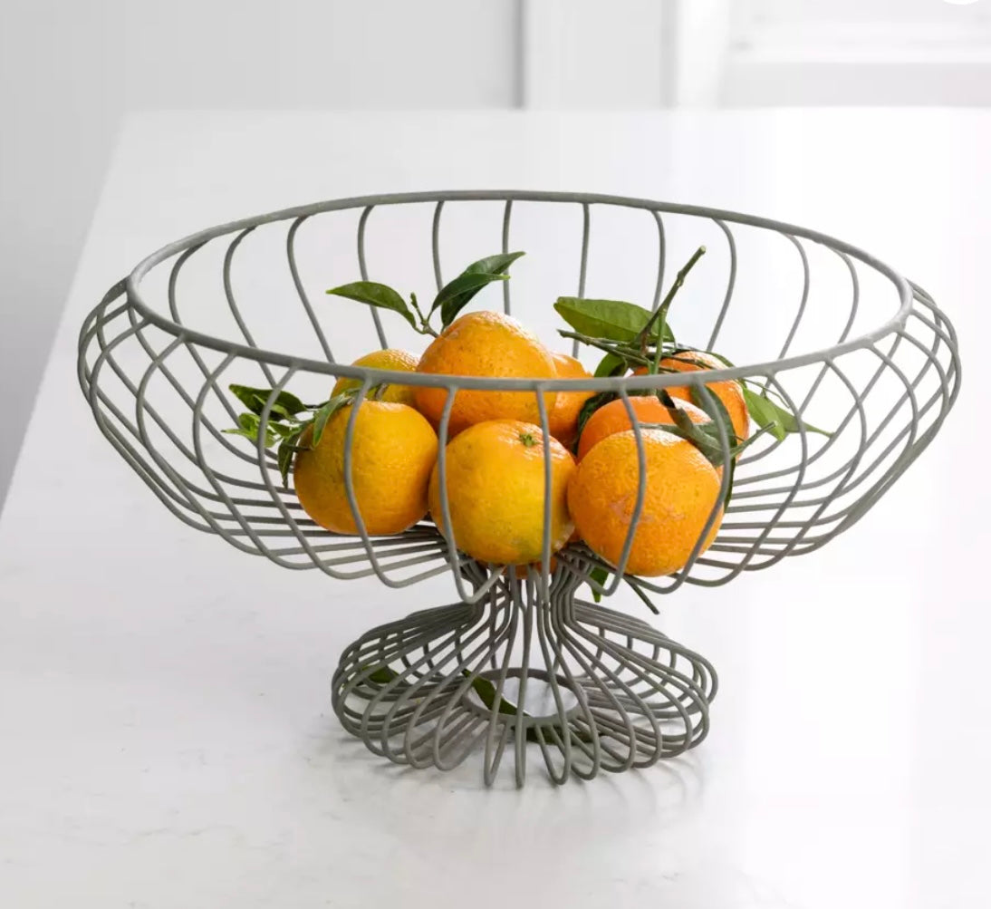 GI Wire Decorative Bowl Grey