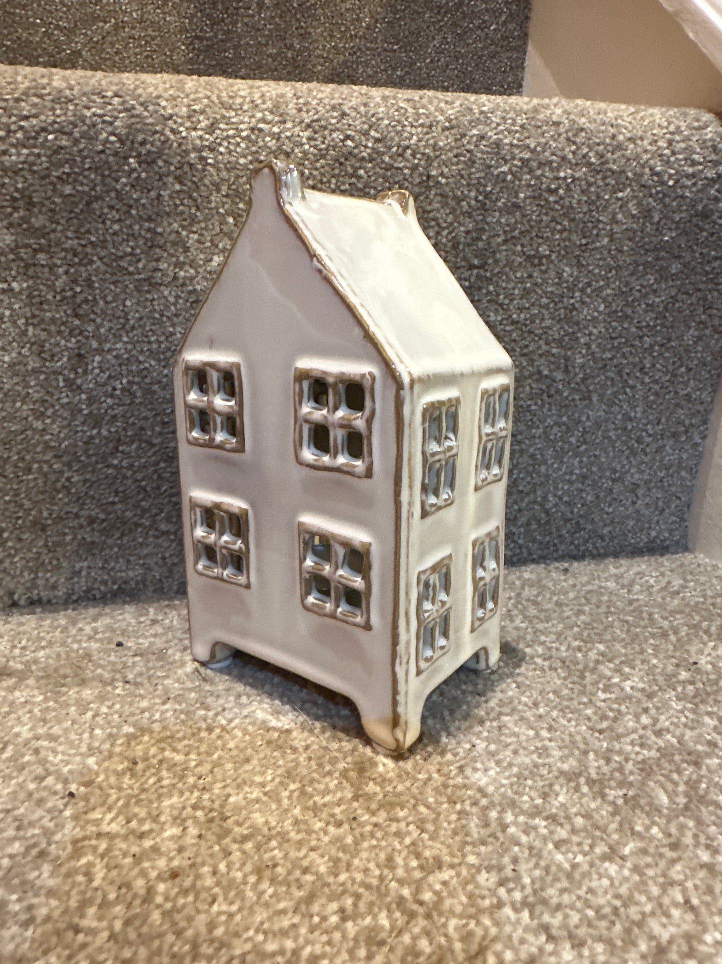 Tall Ceramic Scandi Styled Candle Votive House