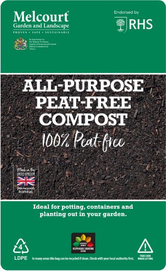 Melcourt All Purpose Peat Free Compost 40 L 7658