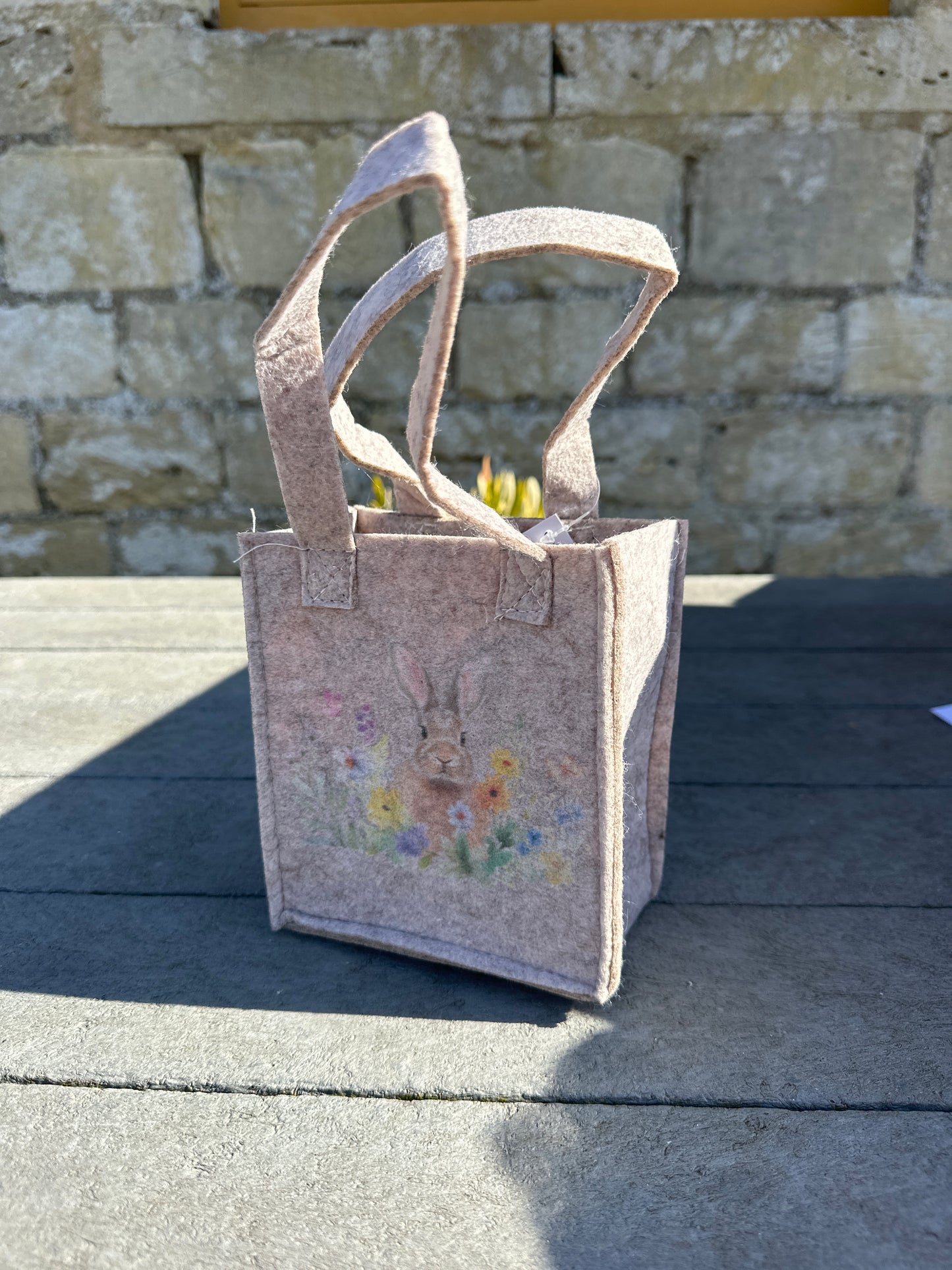 HS Easter Felt Rabbit Bag