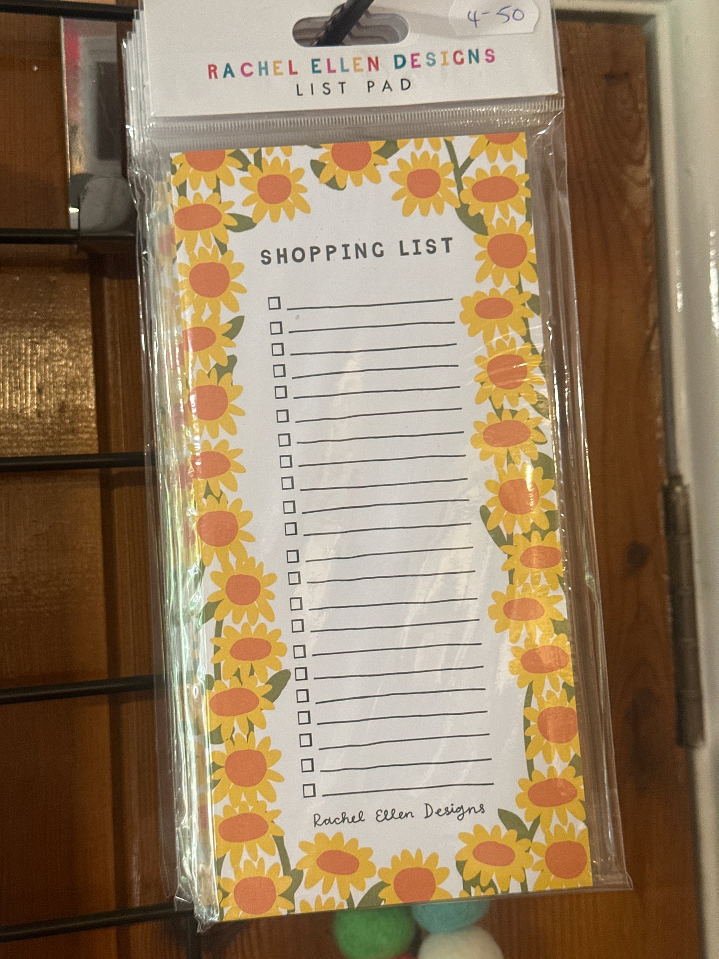 Rachel Ellen List Pad