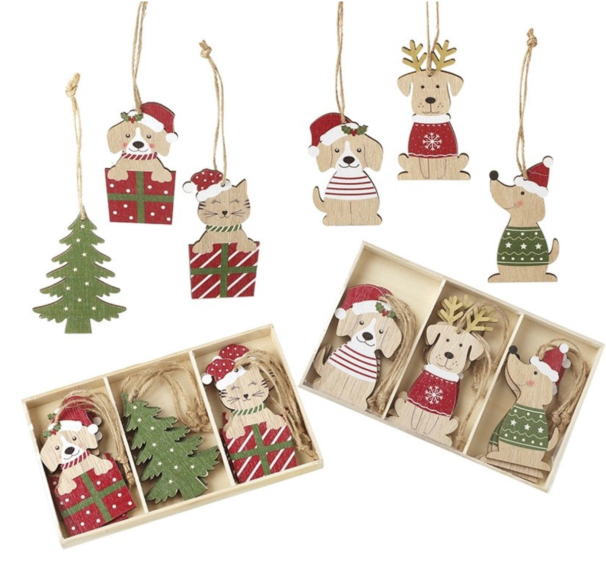 HS Wooden Hanging Dog or Cat