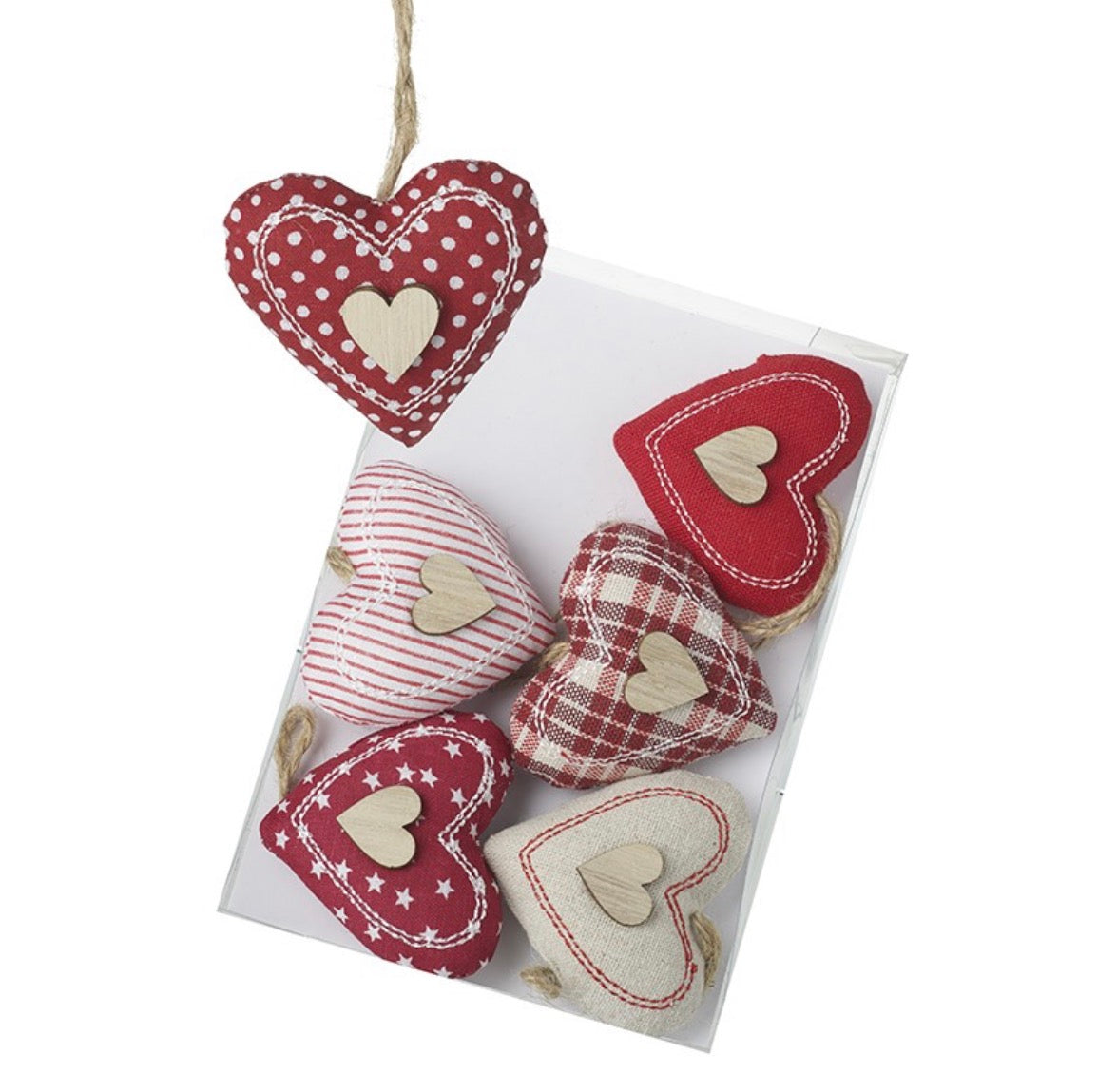 HS Individual Hanging Fabric Heart