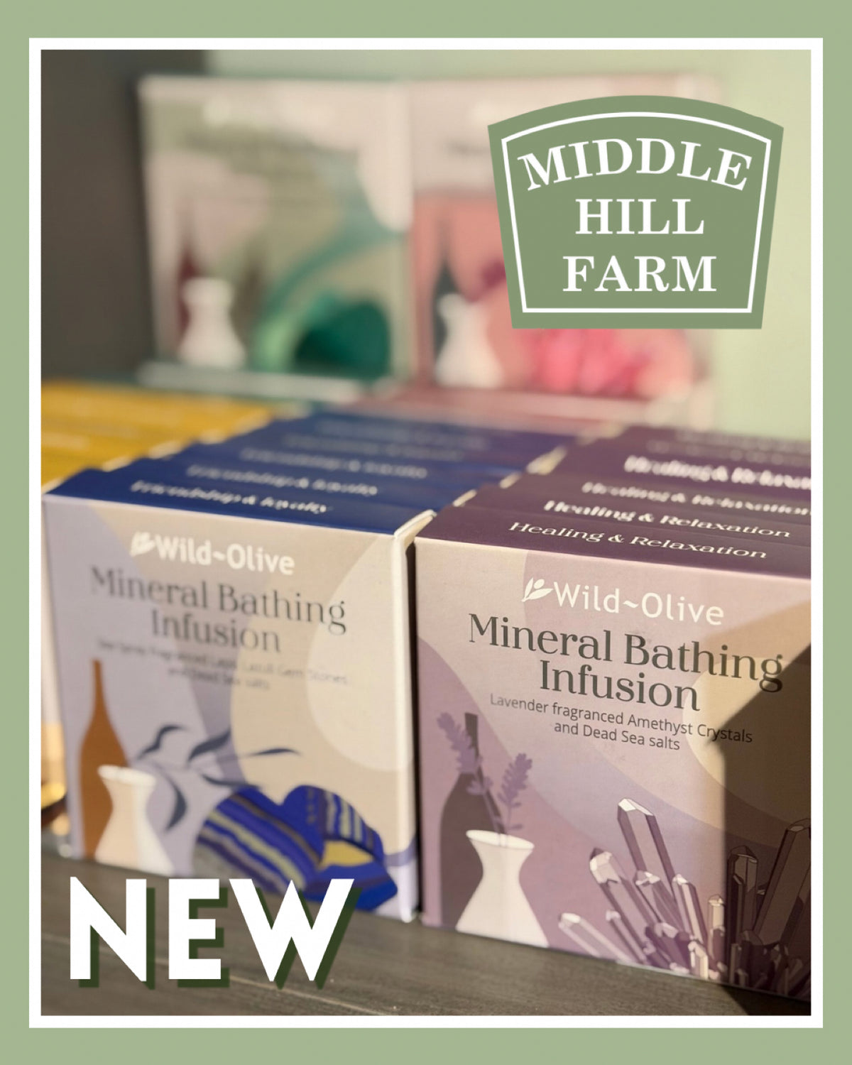 Wild - Olive Mineral Bathing Infusion