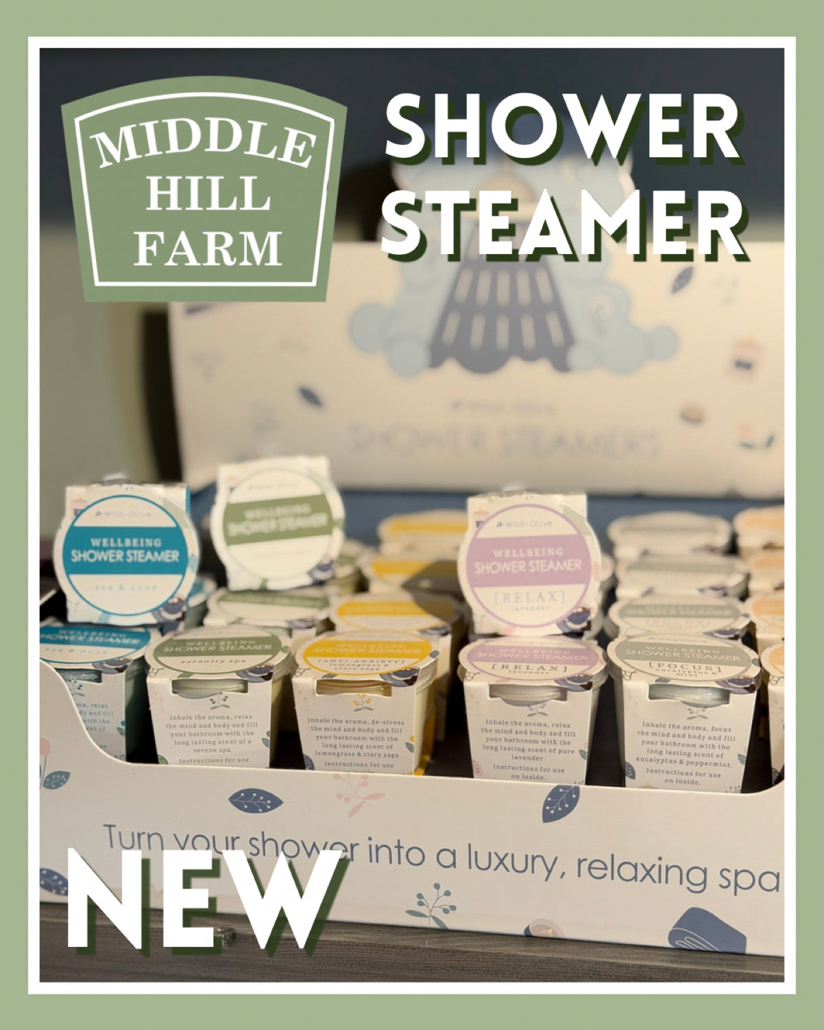 Wild - Olive Shower Steamers