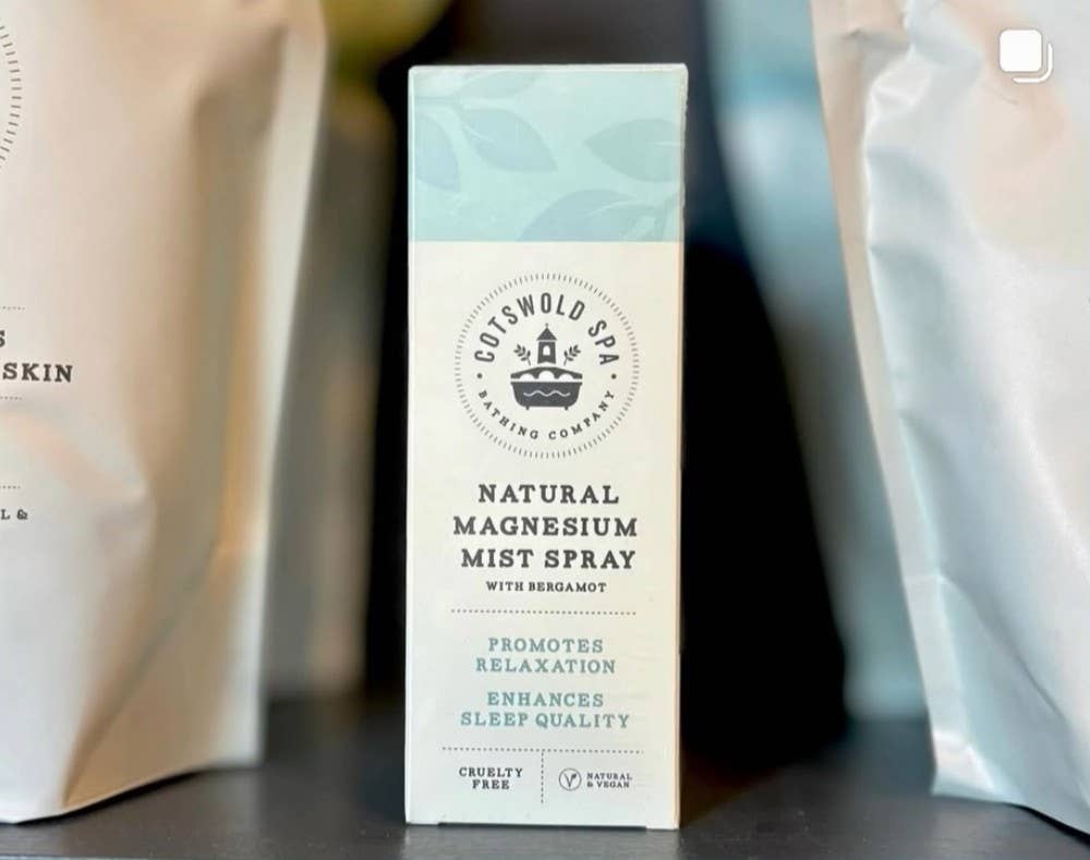 Natural Magnesium Mist Spray (with Bergamot)