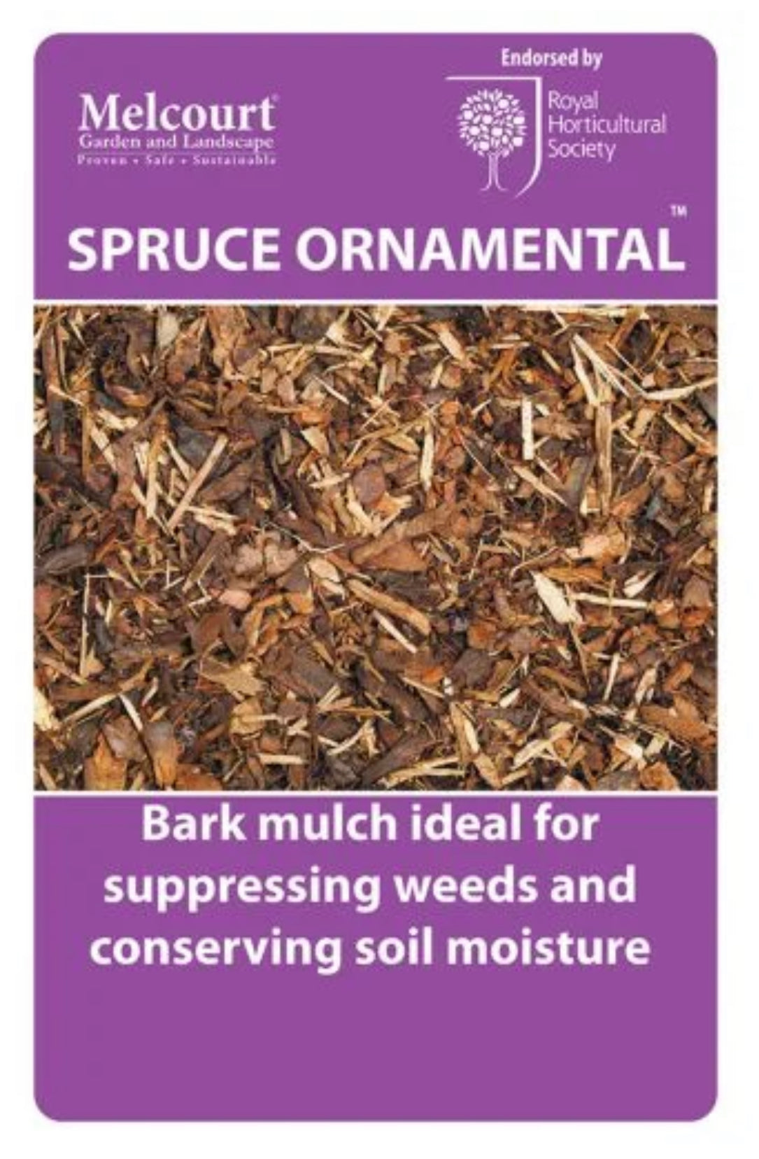 Melcourt Sylvagrow Spruce Ornamental Bark 60L 5065