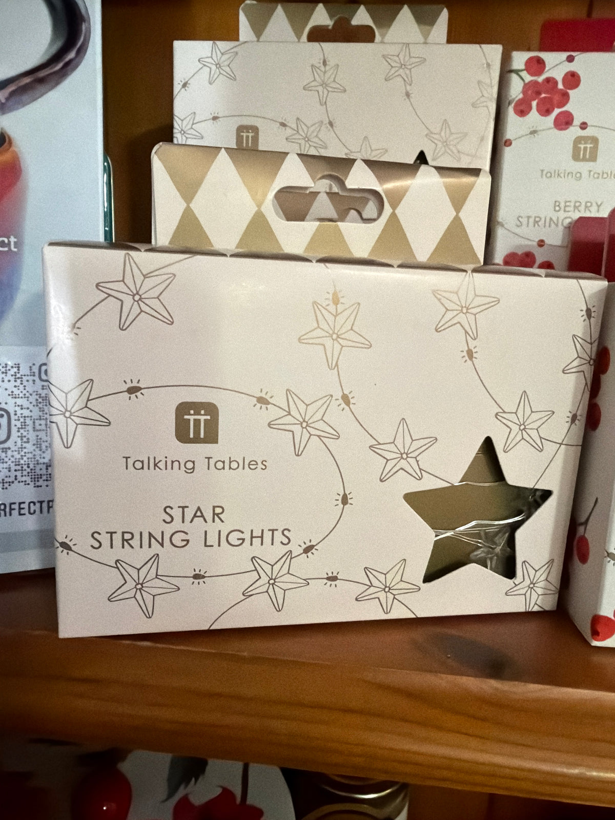 TT Gilded Star String Lights 3M Indoor