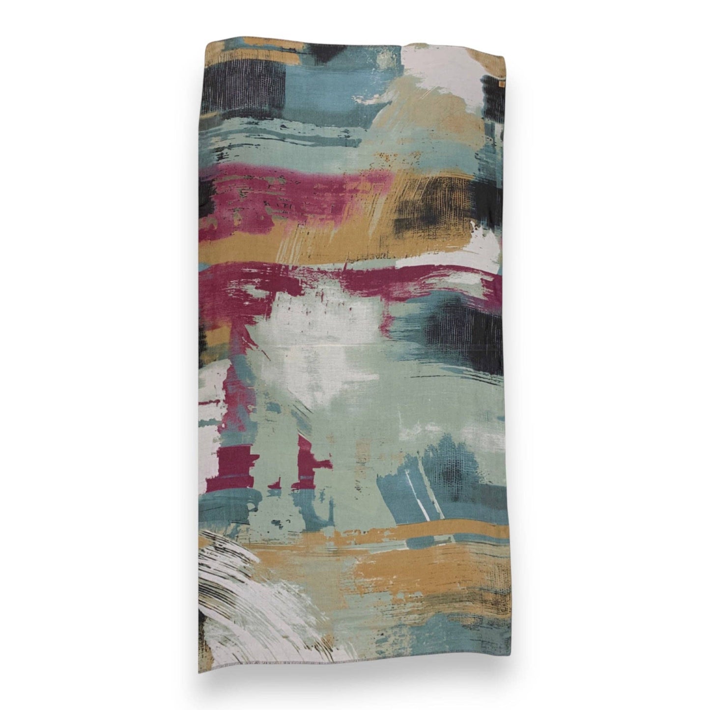 Brush Stroke Print Scarf