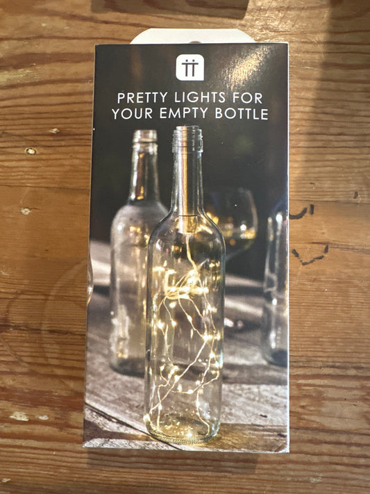 TT Gold Bottle Lights 1M Indoor Battery