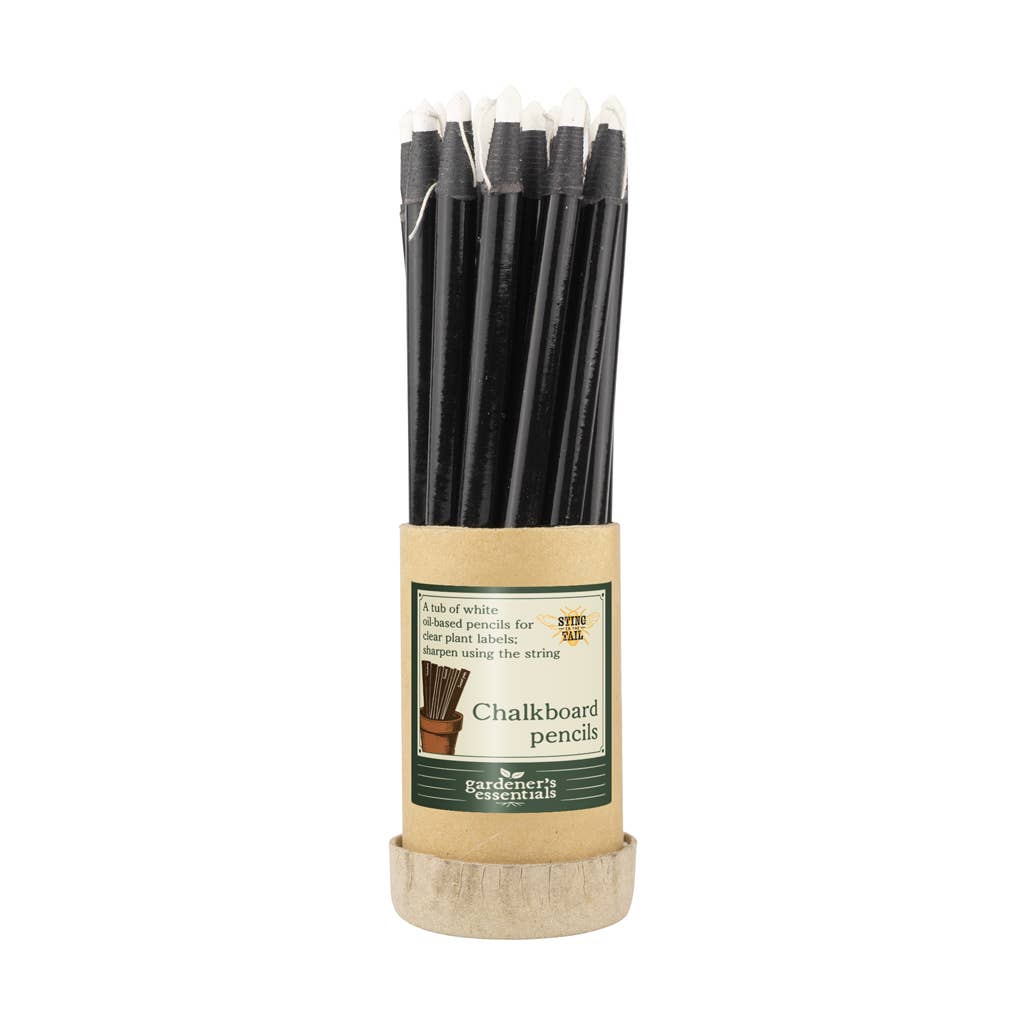 GARDENER'S ESSENTIALS - TUB OF OIL BASED WHITE PENCILS