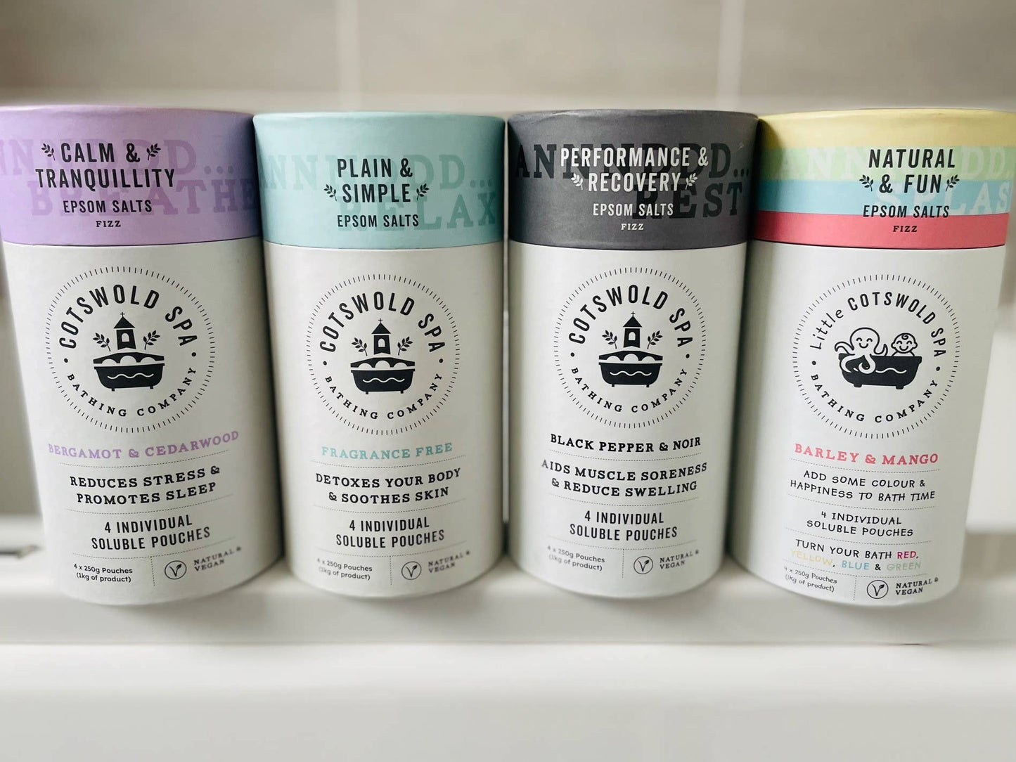 1kg Luxury Epsom Salts Performance & Recovery