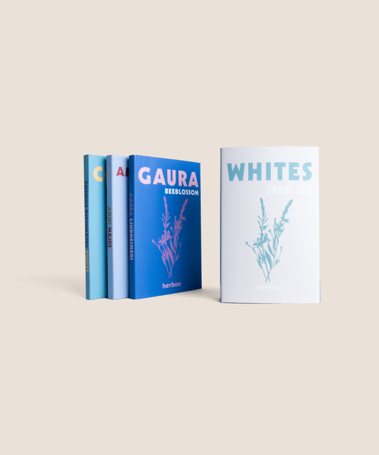 White Blooms Seed Set