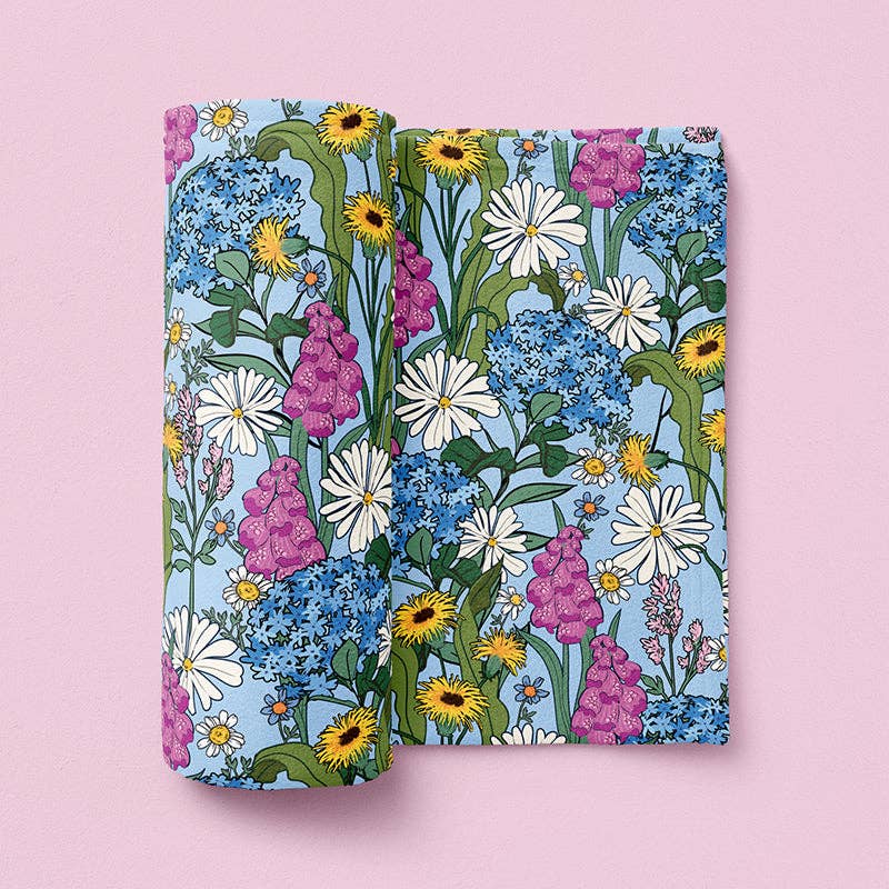 COTTAGE GARDEN FLEECE BLANKET
