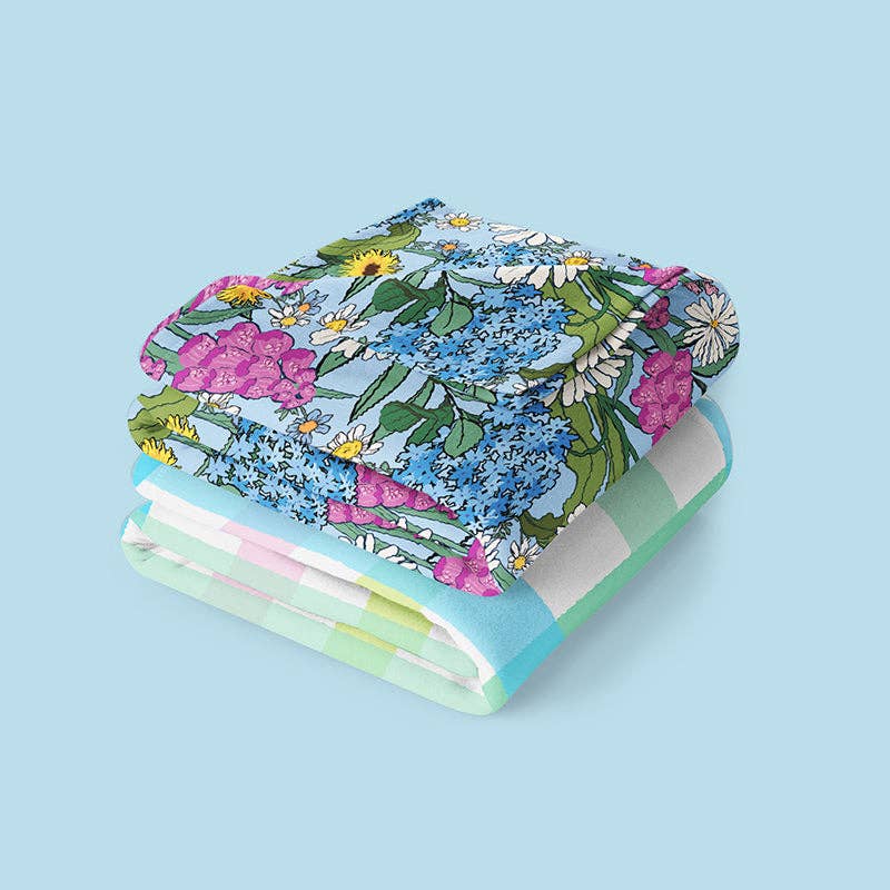 COTTAGE GARDEN FLEECE BLANKET