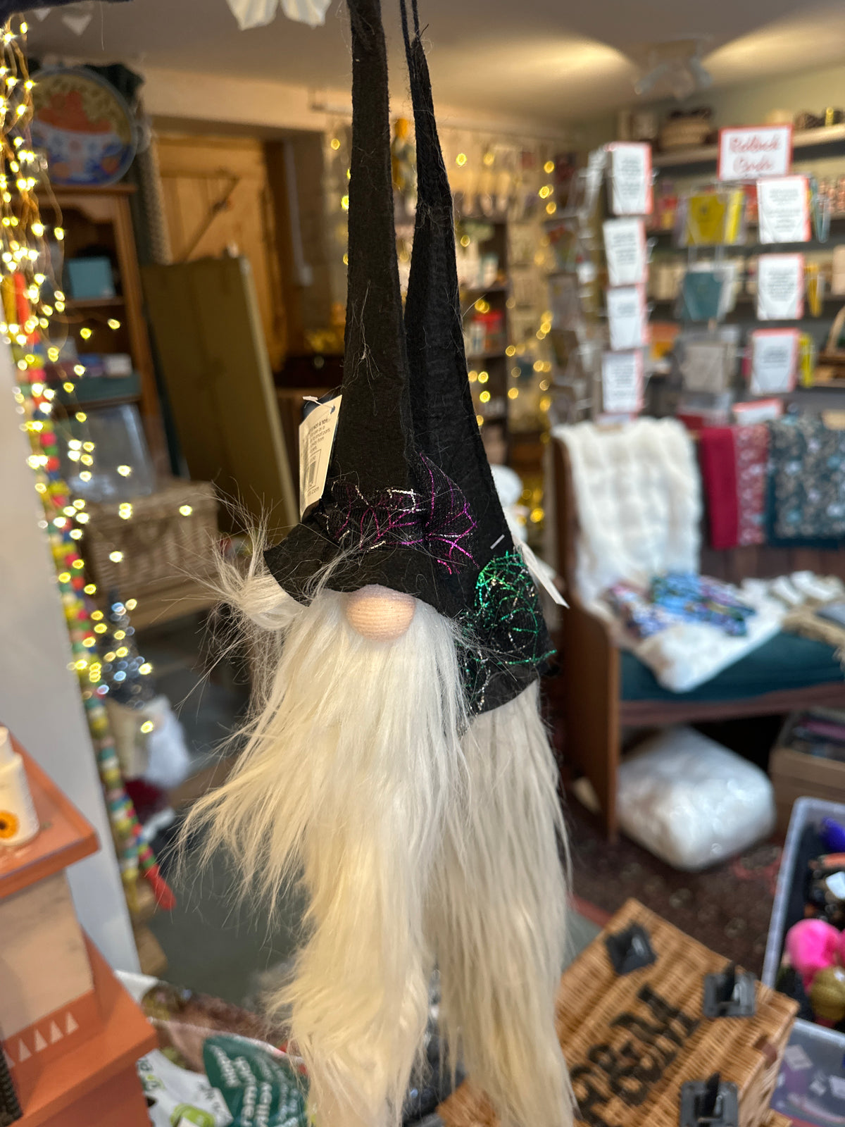 HS Hanging Halloween Gonk + Witch Hat