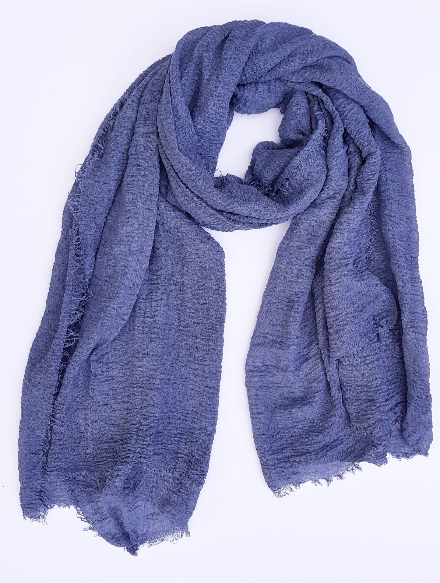 Cariceprints… Hand printed linen mix scarf printed in Daisy