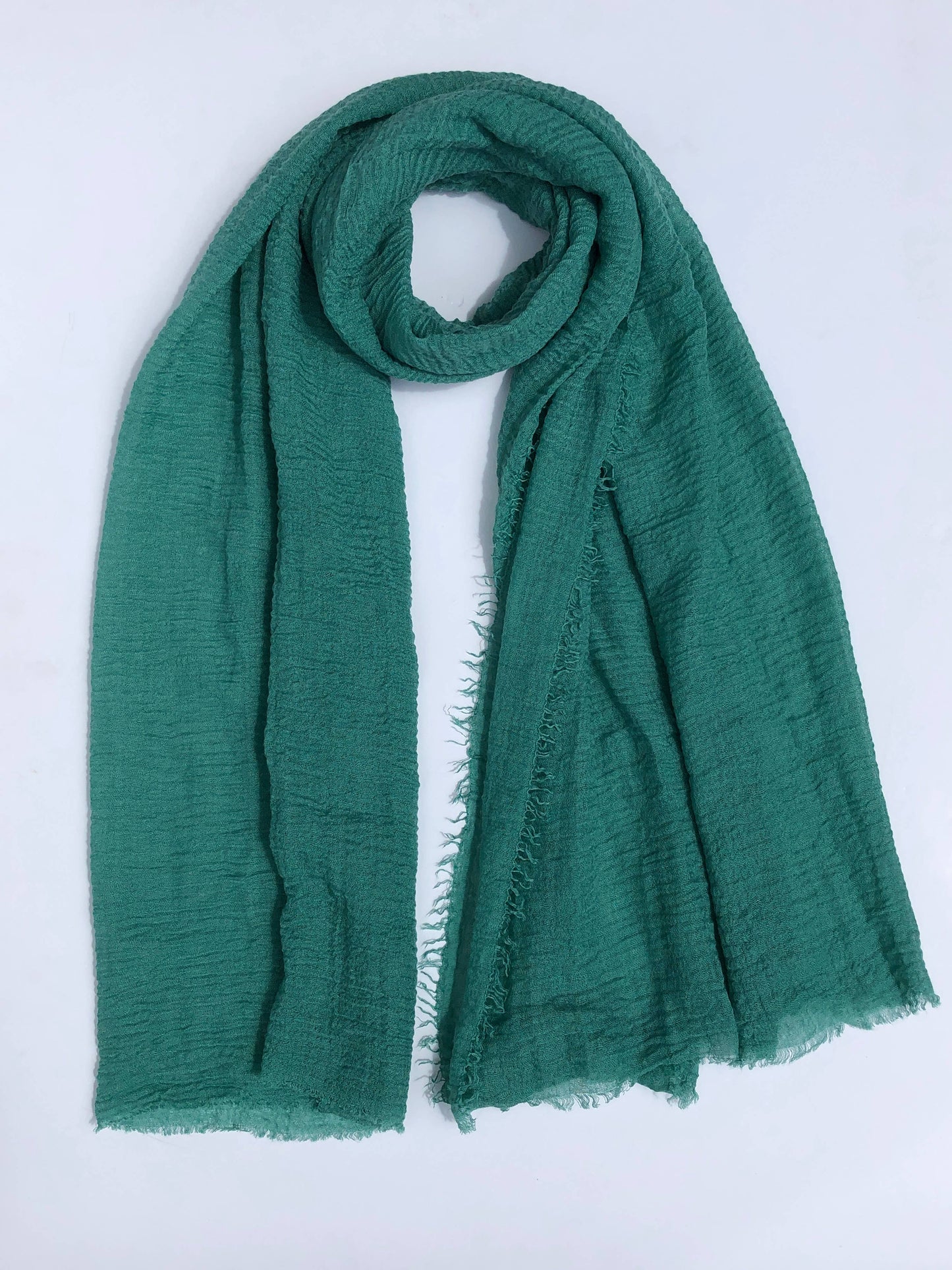 Cariceprints… Hand printed linen mix scarf printed in Daisy