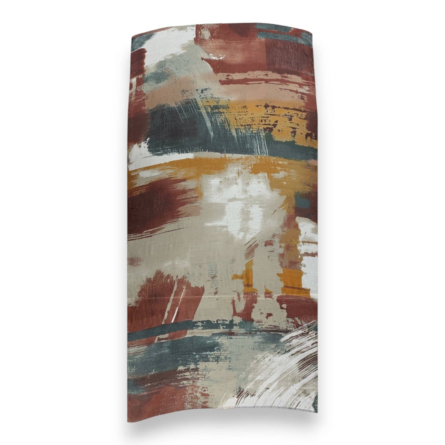 Brush Stroke Print Scarf