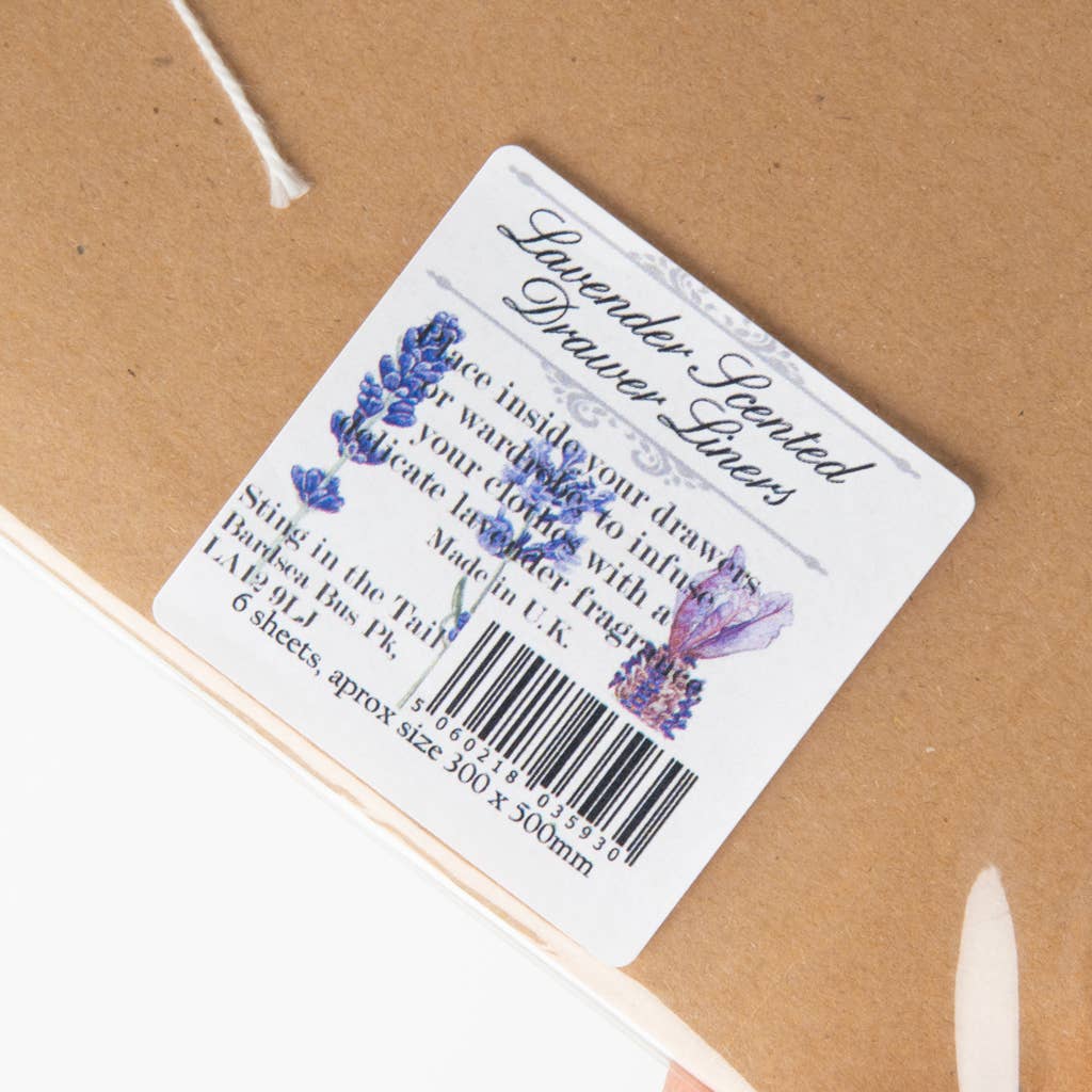 BOTANICAL COLLECTION - LAVENDER SCENTED DRAWER LINERS