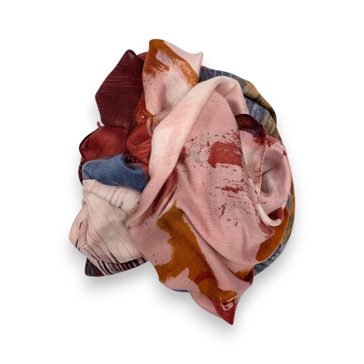 Brush Stroke Print Scarf