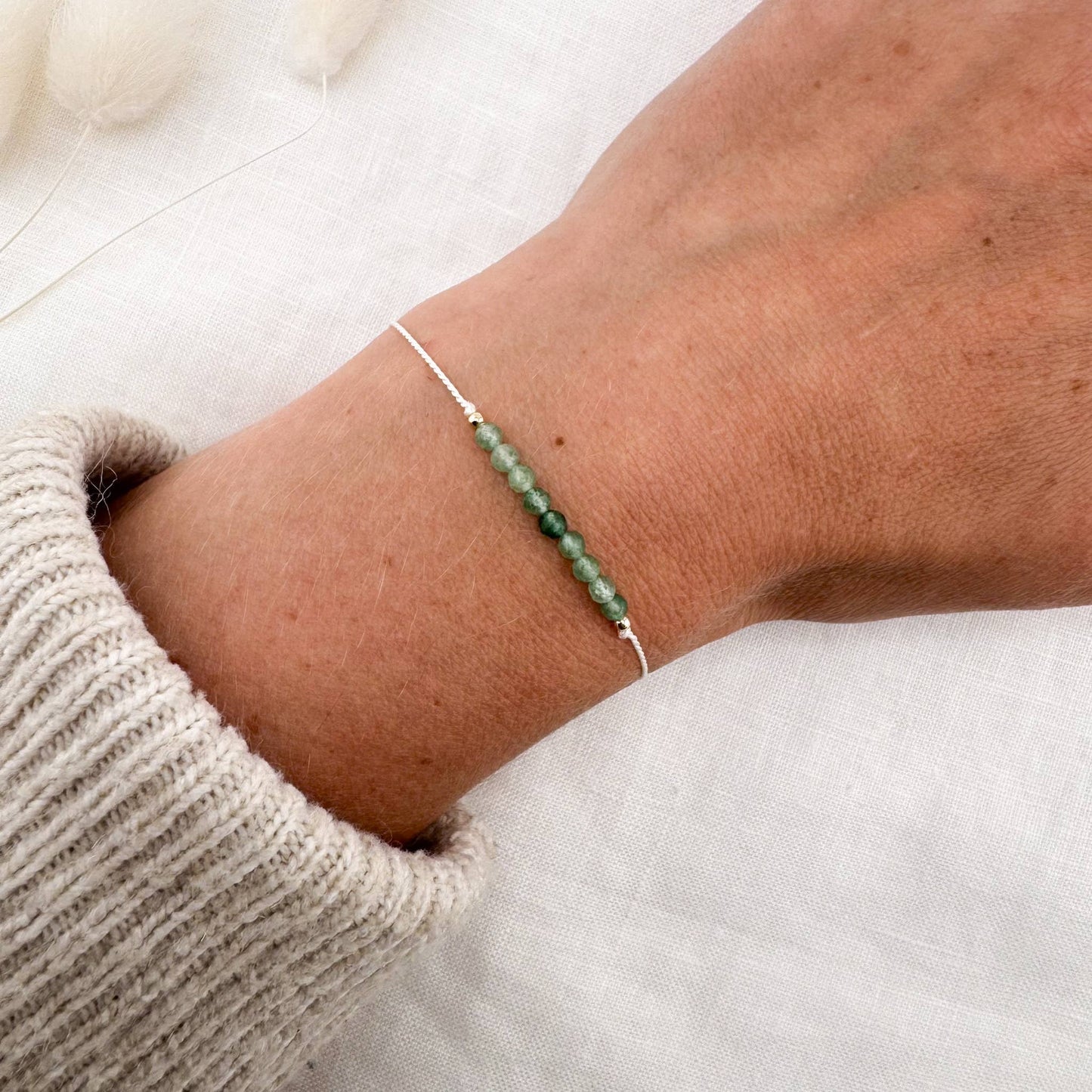 Aventurine Silk Bracelet