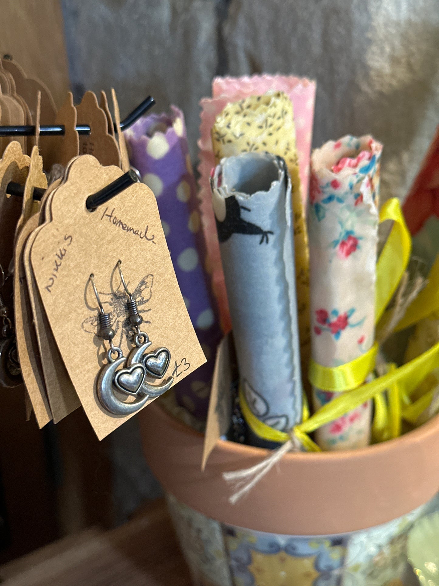 Nikki’s Homemade Bees Wax Wraps/Jewelry