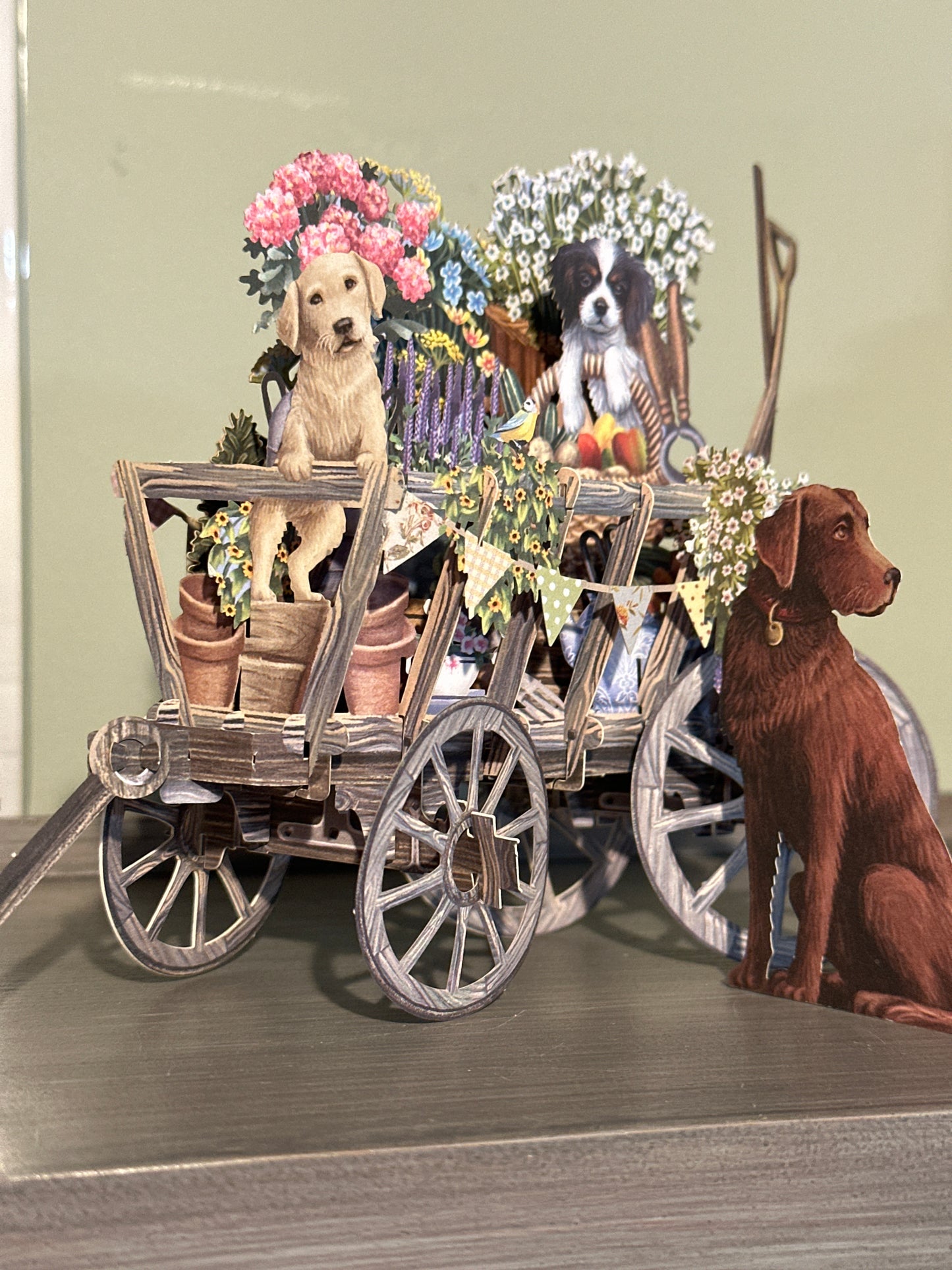 3D037 Goat Cart
