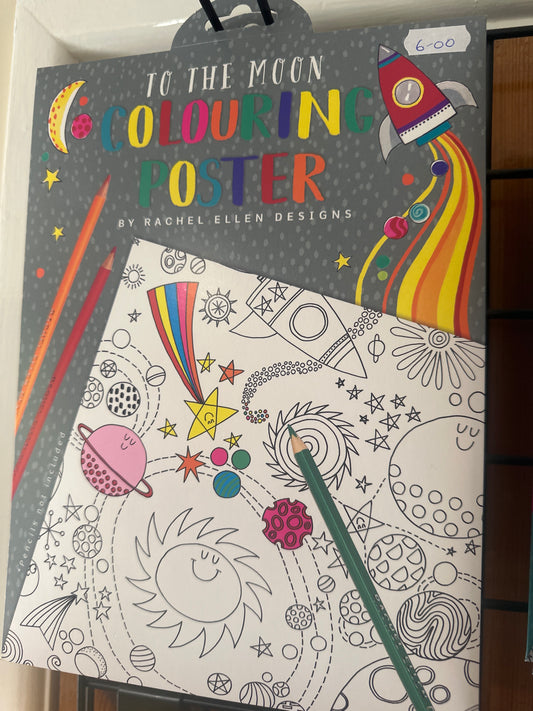 Rachel Ellen Colouring Poster