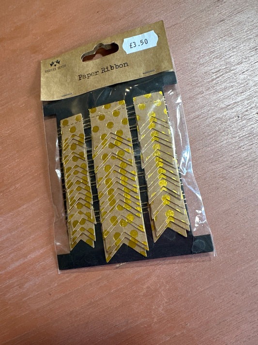 HS Decorative Paper Ribbon Garland