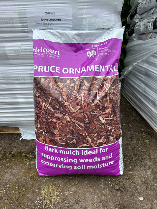 Melcourt Sylvagrow Spruce Ornamental Bark 60L 5065