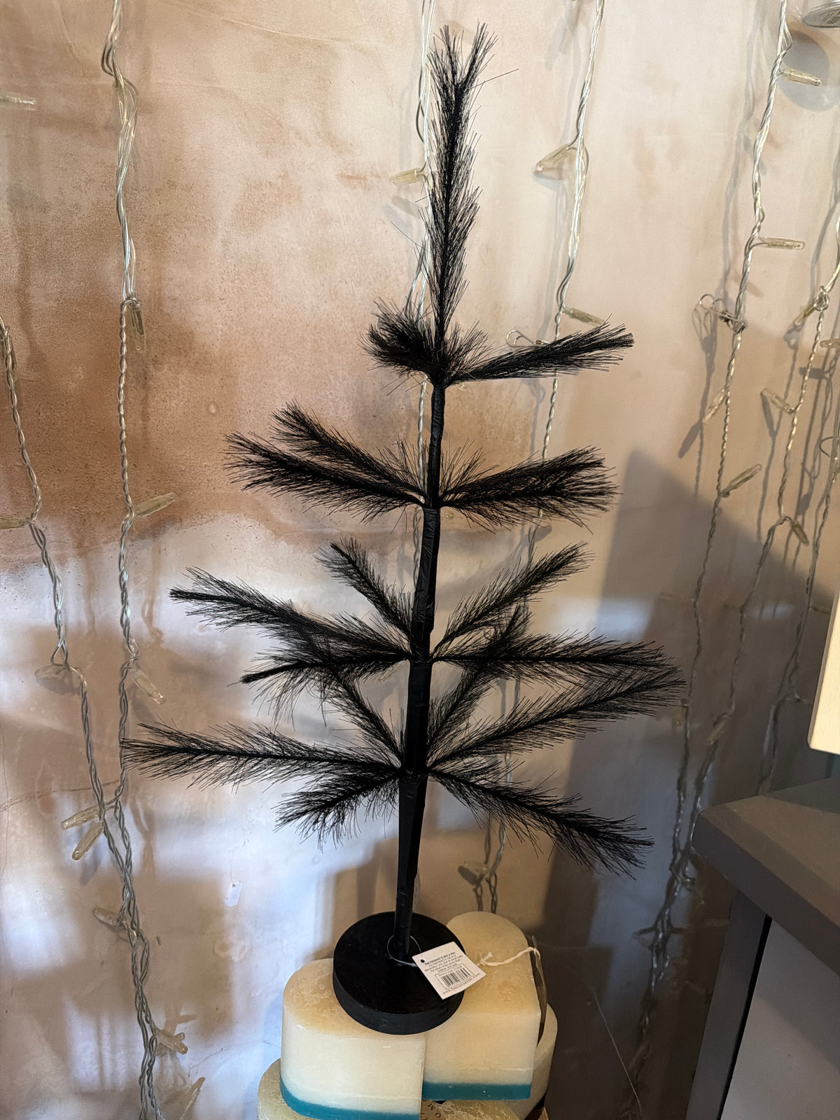 HS Halloween Small Black Twig Tree 60cm