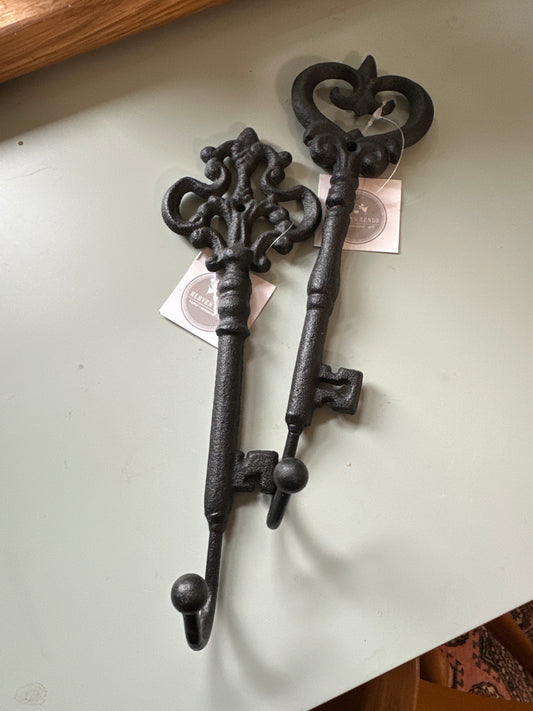 HS Vintage Metal Decorative Key Hook