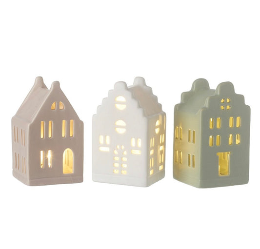 HS Ceramic Light Up House