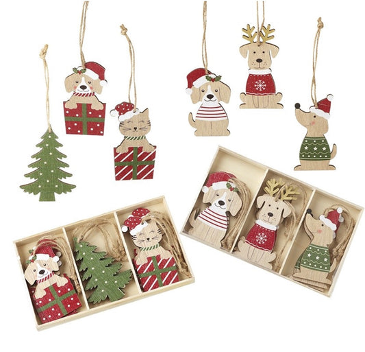 HS Wooden Hanging Dog or Cat
