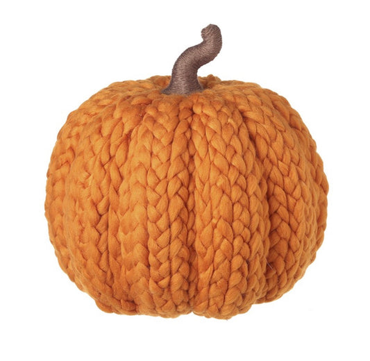 HS Knitted Finish Orange Pumpkin