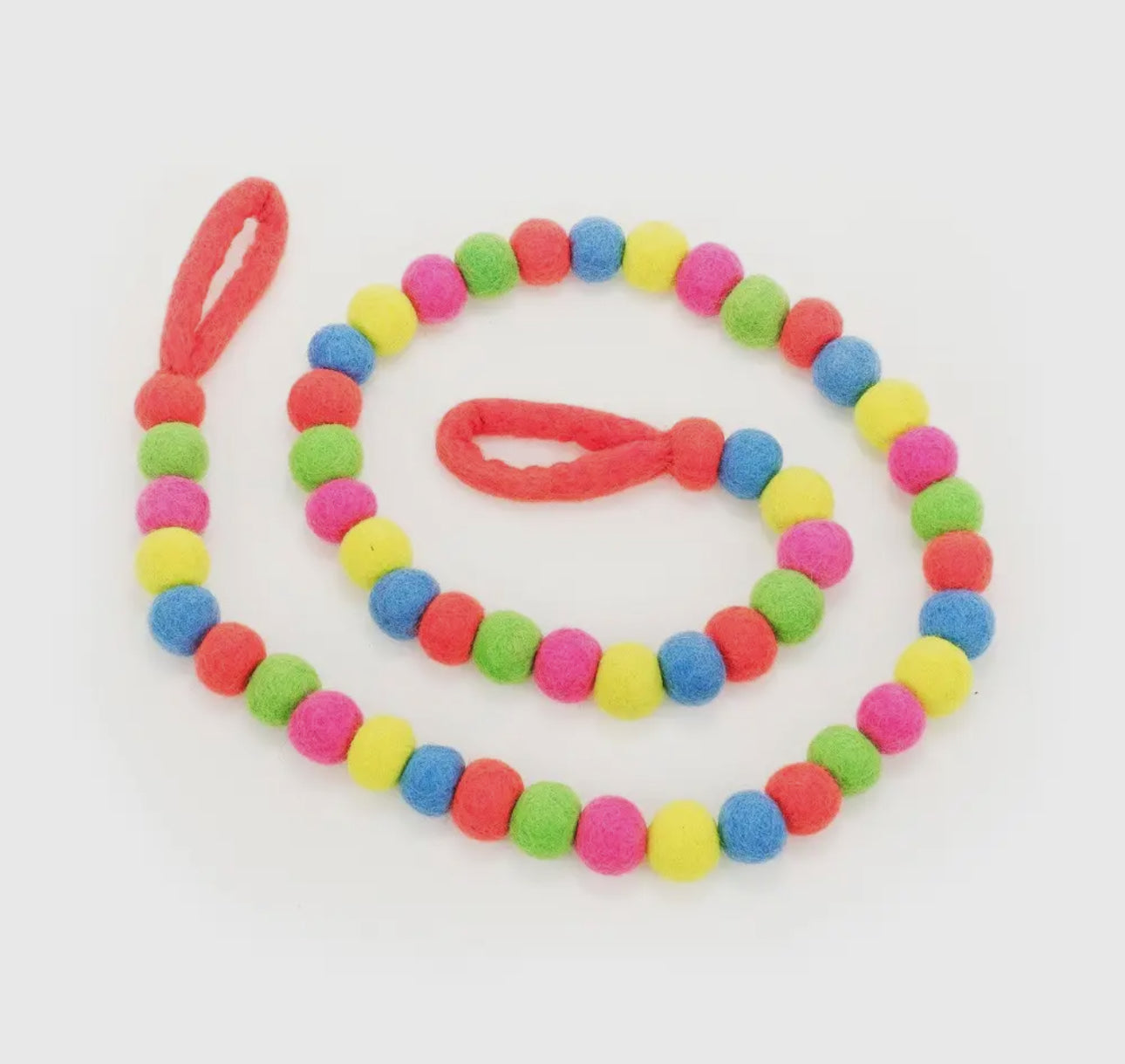 Pom Pom Felt Garland 120cm