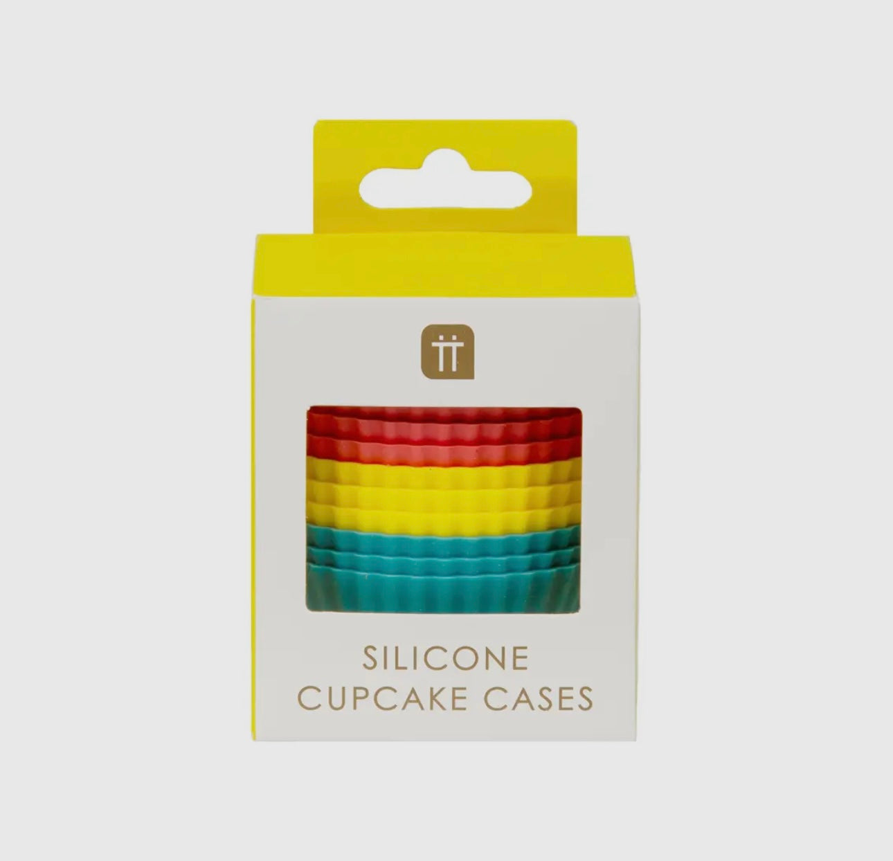 TT Silicone 12 Cupcake Cases Bright