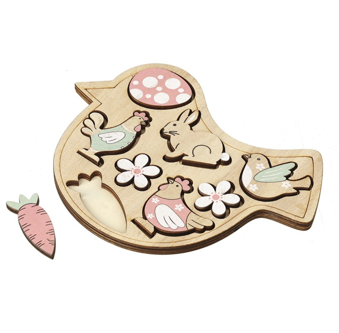HS Wooden Bird with Decoration’s Set