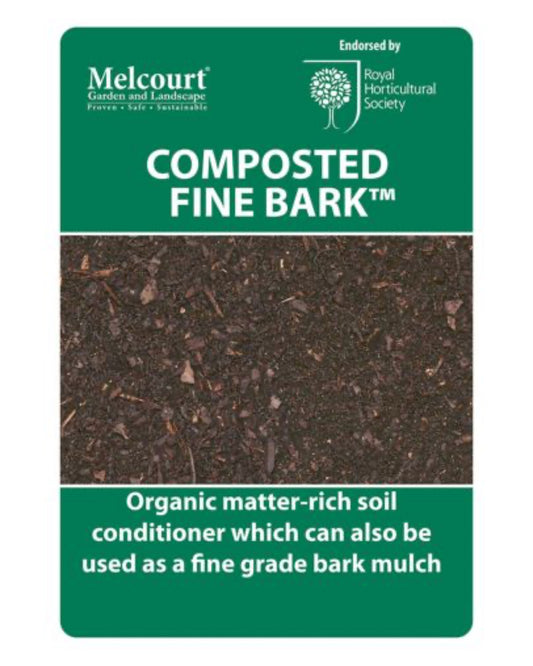 Melcourt Composted Fine Bark 50 Ltr 7573