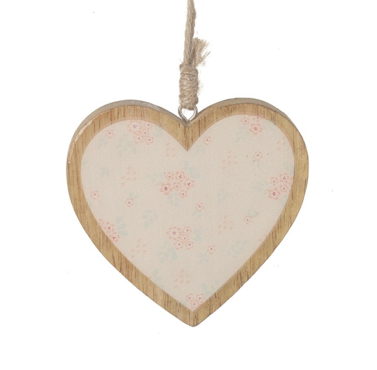 HS Wooden Edge Hanging Heart