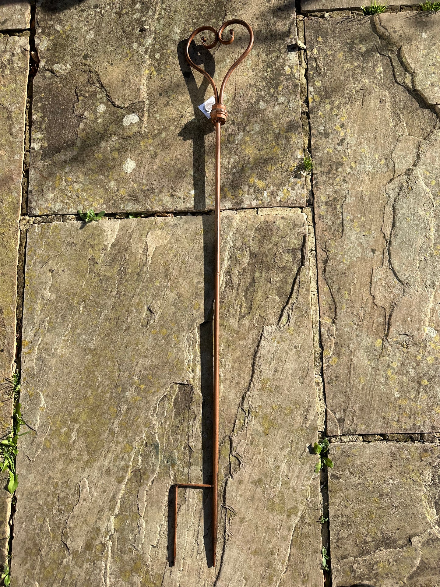 Decorative Metal Heart Garden Stake