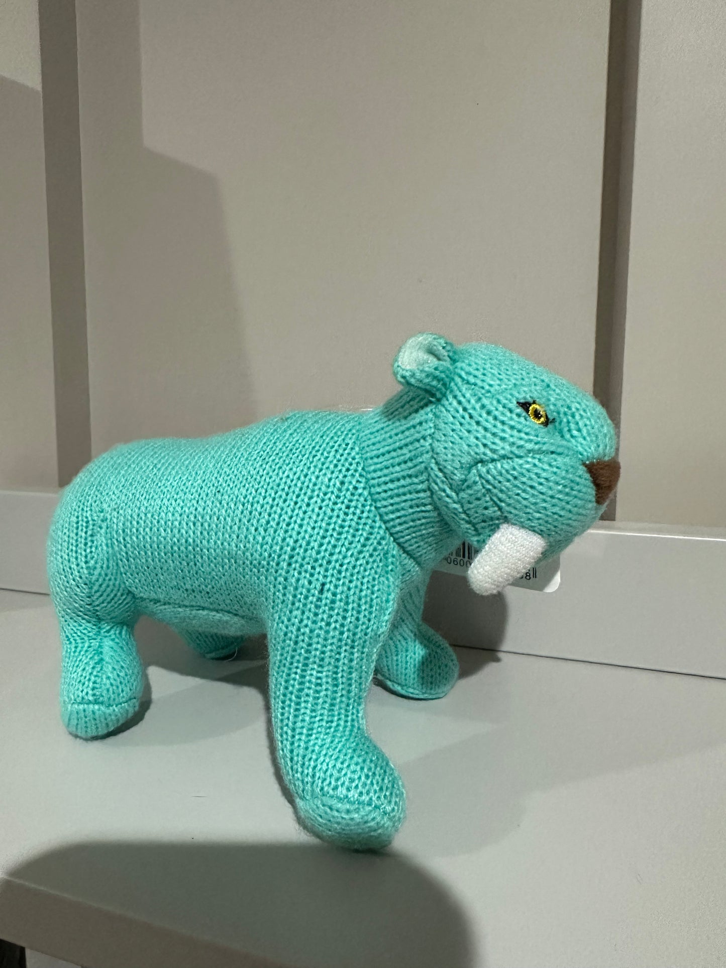 Best Years Turquoise Sabre Tooth Tiger Rattle