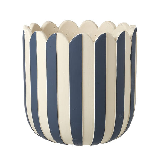 Blue & White Planter