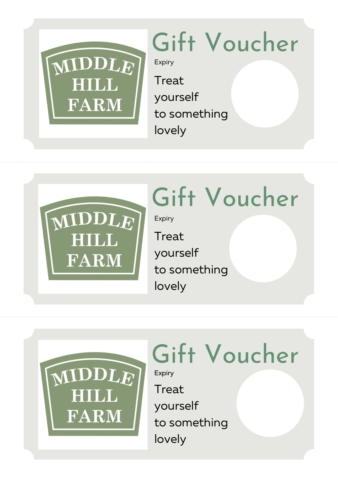 Thank you Gift Card