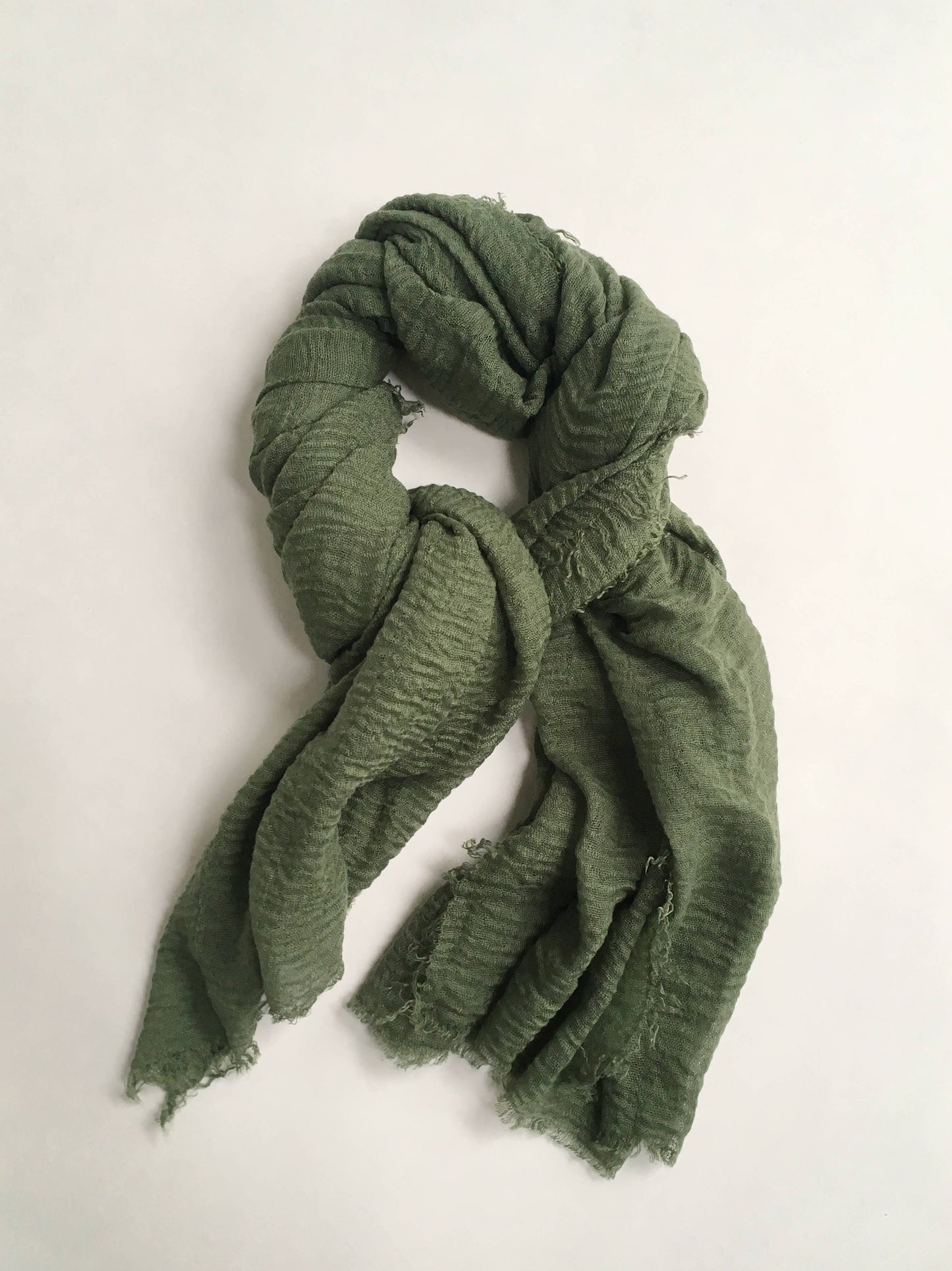 Cariceprints… Hand printed linen mix scarf printed in Daisy