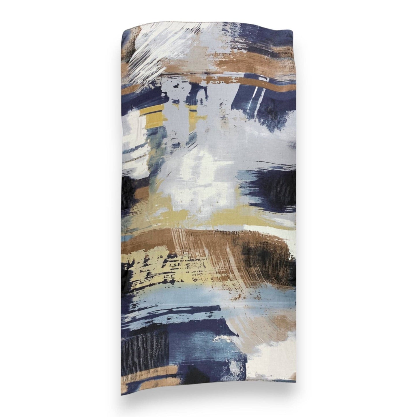 Brush Stroke Print Scarf